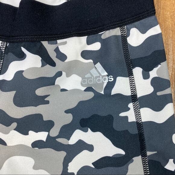 Adidas Techfit Compression Tights Leggings Camo M - Picture 3 of 6